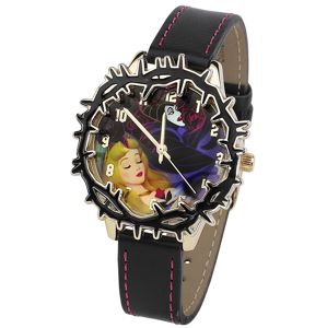 Sleeping Beauty Maleficent Náramkové hodinky černá