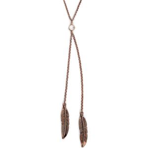 Wildkitten® Feather Necklace Náhrdelník - řetízek zlatá