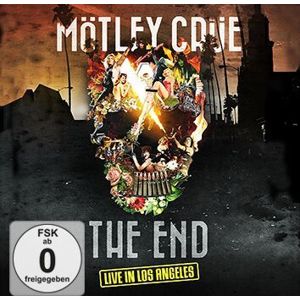 Mötley Crüe The End - Live in Los Angeles Blu-ray & DVD & CD standard