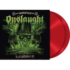 Onslaught Live at the Slaughterhouse 2-LP červená