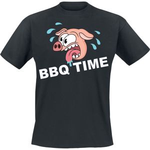 BBQ Time tricko černá