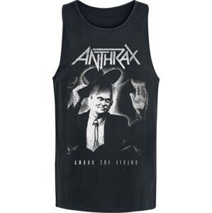 Anthrax ATL Greyscale Tank top černá