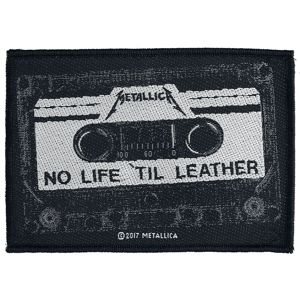 Metallica No Life 'Til Leather nášivka cerná/šedá/bílá