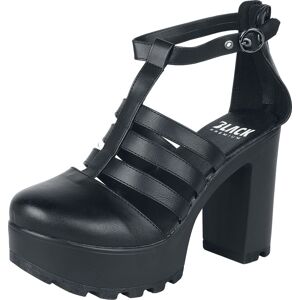 Black Premium by EMP Plateau High Heels obuv černá