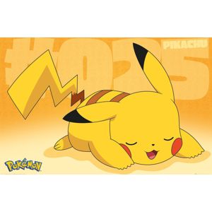 Pokémon Pikachu Asleep plakát vícebarevný