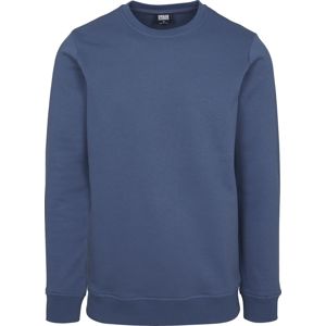 Urban Classics Basic teplákové tričko Mikina modrá