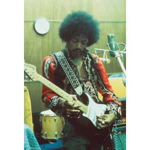 Jimi Hendrix Studio plakát vícebarevný