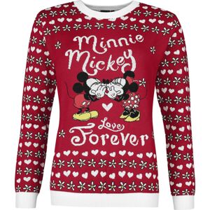 Mickey & Minnie Mouse Minnie & Mickey Love Forever Pletený svetr vícebarevný