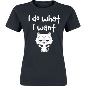 I Do What I Want! Dámské tričko černá