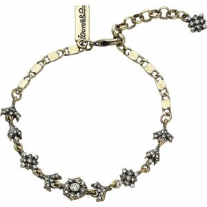 Lovett & Co. Antique Floral Bracelet náramek zlatá