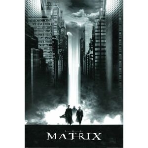 Matrix Lightfall plakát cerná/bílá