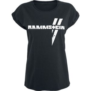 Rammstein Weiße Balken Dámské tričko černá