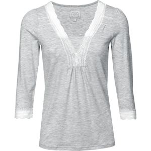 Vive Maria Jednoduché tričko Dreaming Basic dívcí triko s dlouhými rukávy šedá