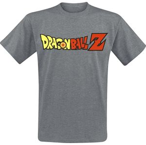 Dragon Ball Z - Logo tricko tmavě prošedivělá