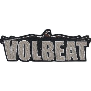 Volbeat Raven Logo Cut-Out nášivka cerná/šedá