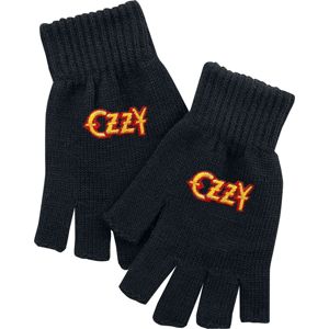 Ozzy Osbourne Ozzy rukavice bez prstů černá