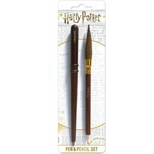 Harry Potter Schreibset kulickové pero sada hnědá