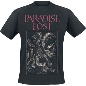 Paradise Lost Snakes tricko černá