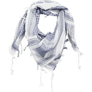 Brandit Šála Shemag Palestinian Šátek/šála modrá/bílá