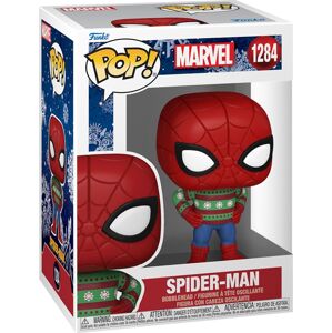 Spider-Man Vinylová figurka č.1284 Marvel Holiday - Spiderman Sberatelská postava vícebarevný
