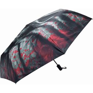 Spiral Goth Skull Deštník vícebarevný