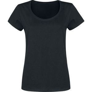 Gildan Dámské tričko Softstyle s hlubokým kulatým výstřihem Dámské tričko černá
