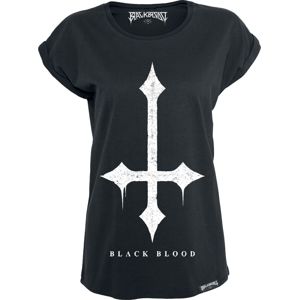 Black Blood by Gothicana Cross Dámské tričko černá