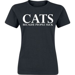 Tierisch Cats - Because People Suck Dámské tričko černá