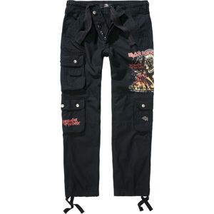 Iron Maiden Pure Slim Trousers Cargo kalhoty černá