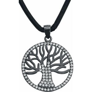 etNox Strom života Náhrdelník - řetízek černá