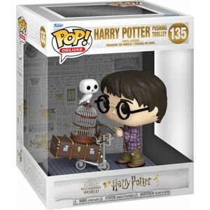 Harry Potter Vinylová figurka č. 135 Harry pushing trolley (Pop! Deluxe) Sberatelská postava standard