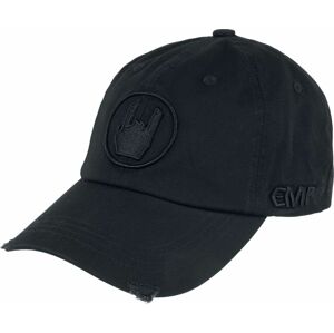 EMP Premium Collection Cierna ciapka s Rockhand Baseballová kšiltovka černá