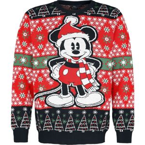 Mickey & Minnie Mouse Micky Maus Pletený svetr vícebarevný