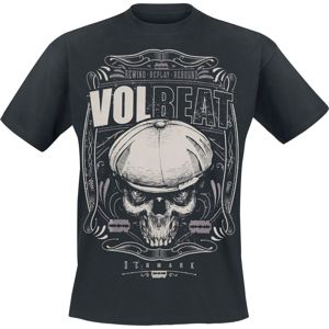 Volbeat Skull Ornaments Tričko černá
