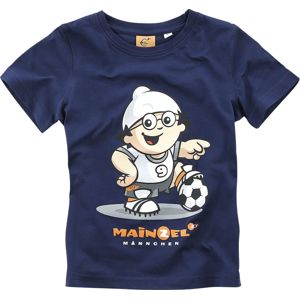 Malý kukuricný mužík Det Football detské tricko tmavě modrá