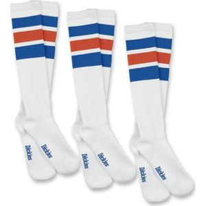 Dickies Sada 3 párů ponožek Atlantic Vity Ponožky královská-bílá, modro-oranžová