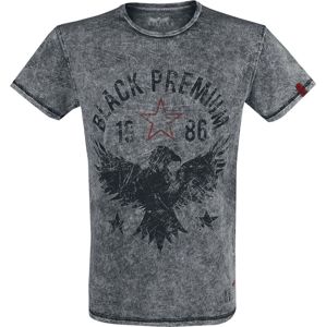 Black Premium by EMP Rebel Soul tricko šedá