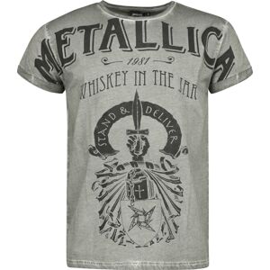 Metallica EMP Signature Collection Tričko tmavě šedá