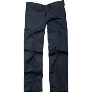 Dickies 873 Slim Straight Work nohavice Bavlnené kalhoty námořnická modrá