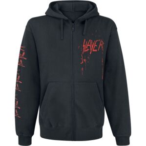 Slayer South Of Heaven Mikina s kapucí na zip černá