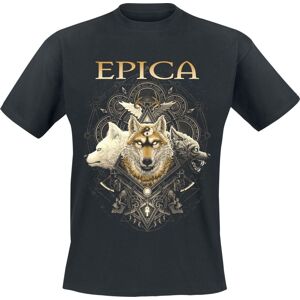 Epica Wolves Tričko černá