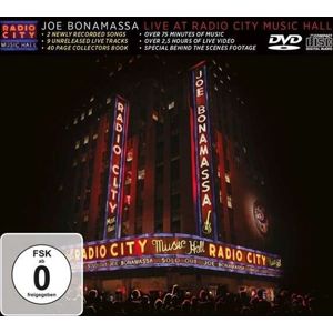 Joe Bonamassa Live at Radio City Hall DVD & CD standard