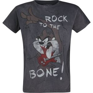 Looney Tunes Tasmanian Devil - Rock To The Bone! Tričko šedá