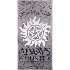 Supernatural Once A Hunter osuška šedá/bílá