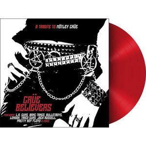 V.A. Crüe Believers - A tribute to Mötley Crüe LP červená