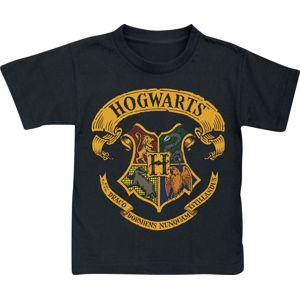 Harry Potter Kids - Hogwarts Crest detské tricko černá