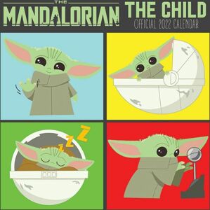 Star Wars The Mandalorian - Grogu - 2022 - Kalender Nástenný kalendář vícebarevný