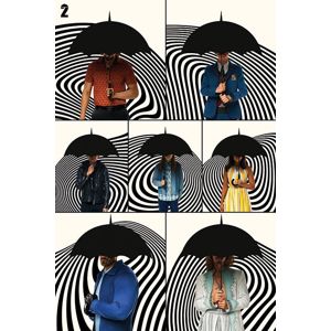 The Umbrella Academy Family plakát vícebarevný