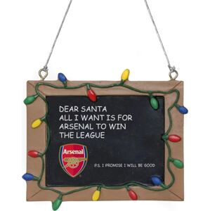 FC Arsenal London Tafelschild Vánocní ozdoba - koule vícebarevný