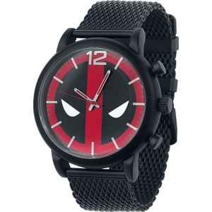 Deadpool Deadpool Logo Náramkové hodinky cerná/cervená/bílá